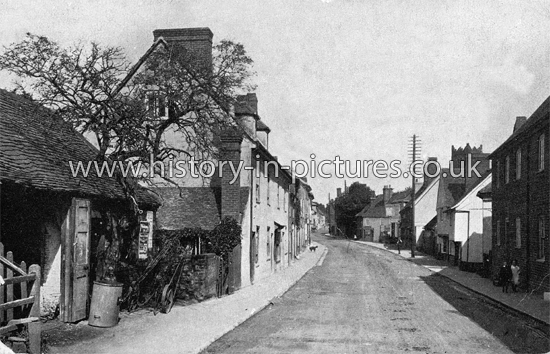 High Street and Smithy, Ingatestone, Essex. c.1904